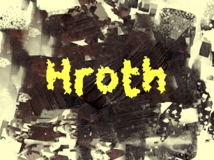H Hroth Font Download