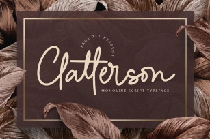 Clatterson Font Download
