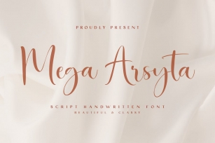 Mega Arsyta Script Handwritten Font Font Download