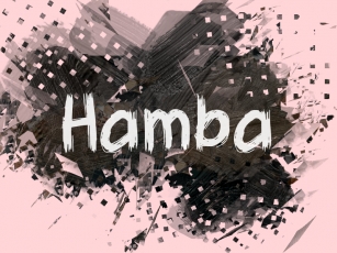 H Hamba Font Download