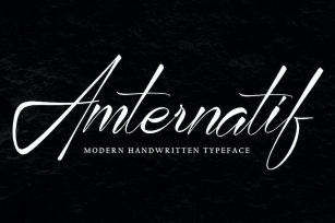 Amternatif Font Download