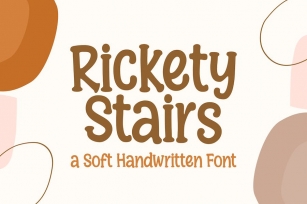Rickety Stairs Font Download