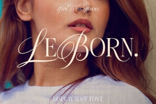LeBorn - Display Serif Font Download