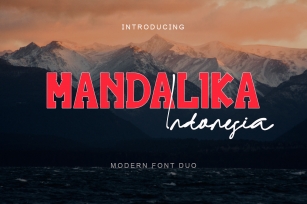 Mandalika Indonesia Font Download