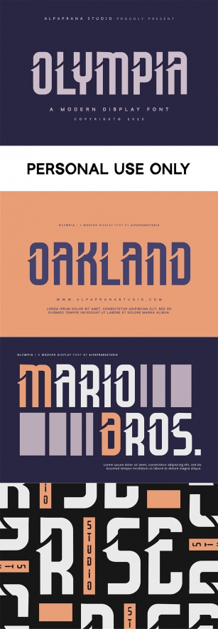 Olympia Font Download