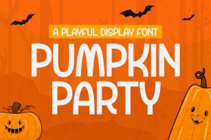 Pumpkin Party Font Download