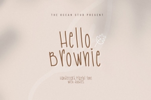 Hello Brownie | Child Font Font Download