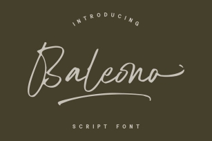 Baleono Font Download