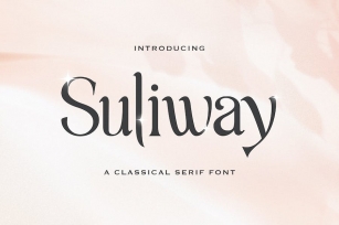 Suliway - Display Serif Font Font Download