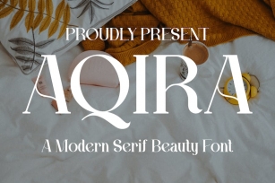 AQIRA - Beauty Serif Font Font Download