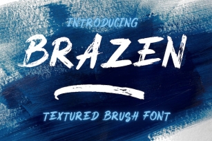 Brazen Brush Font Download