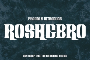 Roshebro Font Download