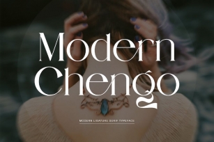 Modern Chengo Ligature Serif Typeface Font Download
