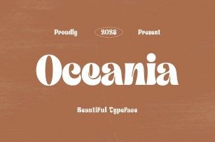 Oceania - Mesmerizing Typeface Font Download