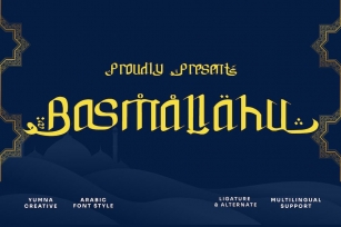 Basmallahu - Arabic Font Font Download