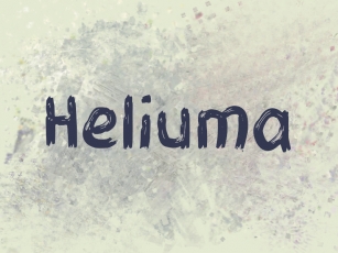 H Heliuma Font Download
