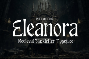 Eloanora - Medieval Blackletter Font Font Download