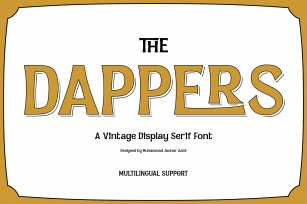 Dappers Font Download
