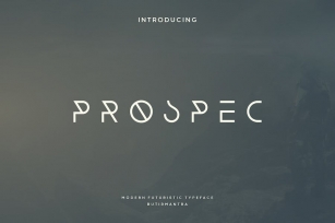 Prospec - Futuristic Font Font Download