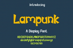 Lampunk Font Download