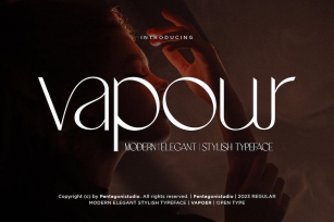Vapour | Elegant Sans Serif Font Download
