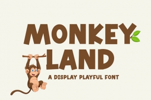 Monkey Land Playful Font Font Download