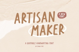 Artisan Maker Font Download