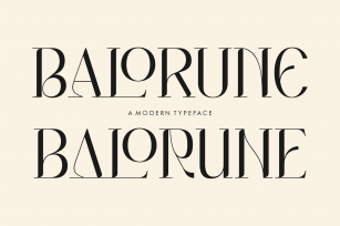 BALORUNE Font Download