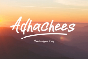 Adhachees Font Download