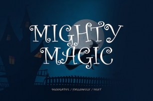 Mightymagic - Decorative Font Font Download