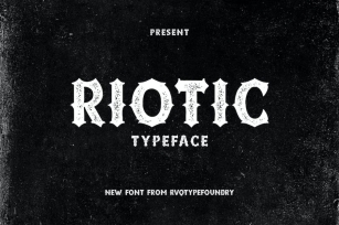 Riotic Font Download