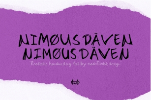 Nimous Dave Font Download