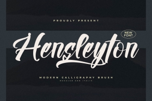 Hensley Font Download