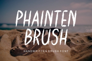 Phainten Brush Fonts Font Download
