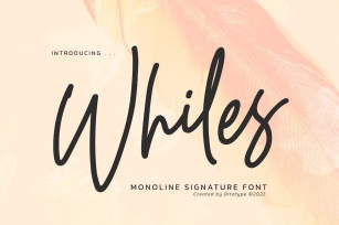 Whiles Font Download