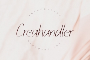 Creahandler Font Font Download
