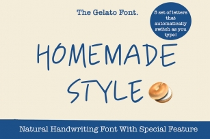 Homemade Style Handwriting Font Font Download