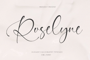 Roselyne - Modern Signature Handwriting Font Font Download
