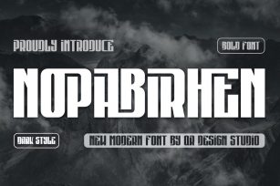 Nopabirhen Font Download