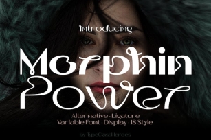 Morphin Power - Sans Display Font Download