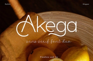 Akega Font Duo Font Download