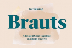 Brauts Classic Serif Font Font Download