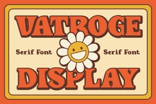 Vatroge Display Font Download