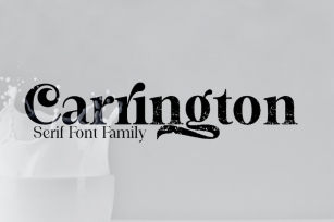 Carrington serif family font Font Download