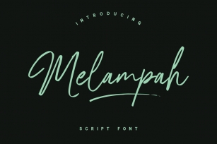 Melampah Font Download