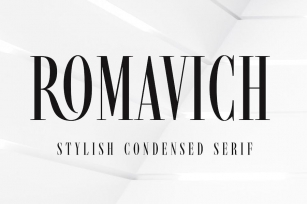 Romavich – Modern Serif Font Download