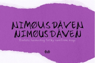 Nimous Daven Font Download