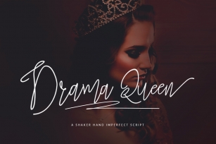 Drama Queen Scrip Font Download