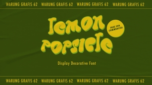 Lemon Popsicle Font Download