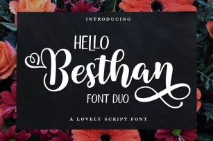 Hello Besthan Script Font Download